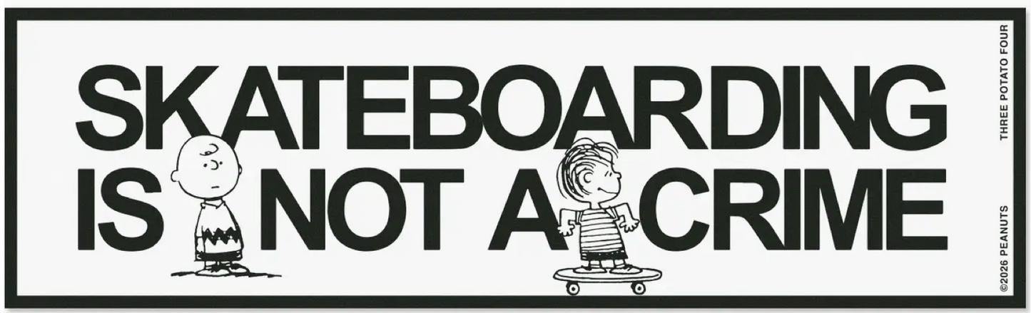 Peanuts lil' Bumper Stickers
