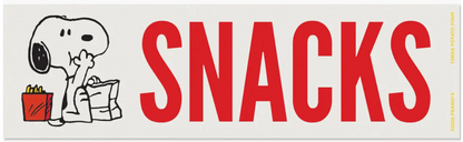 Peanuts lil' Bumper Stickers