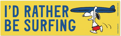 Peanuts lil' Bumper Stickers