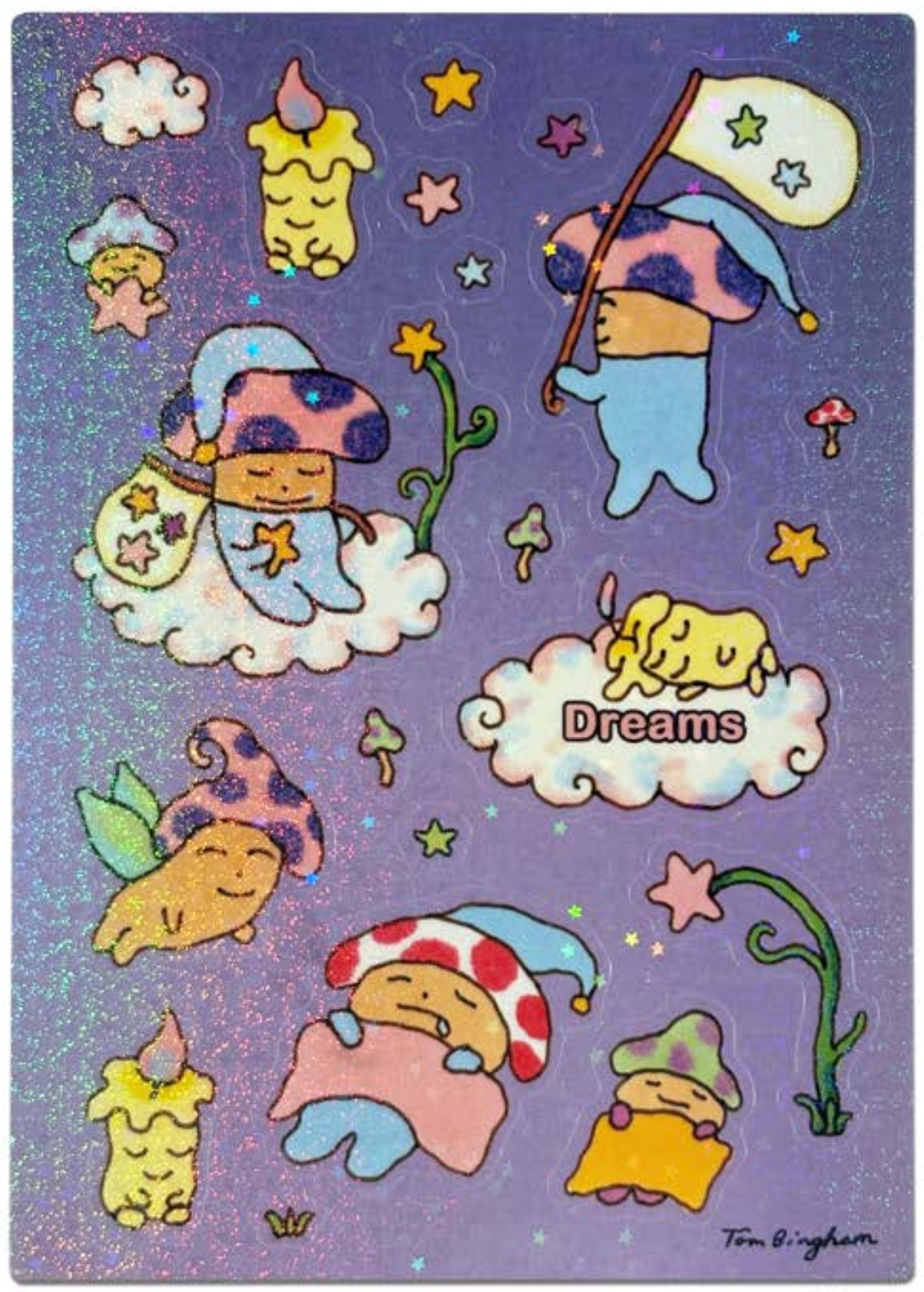 "Dreams" A6 Stickers Sheet