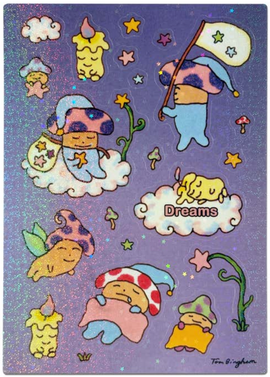 "Dreams" A6 Stickers Sheet