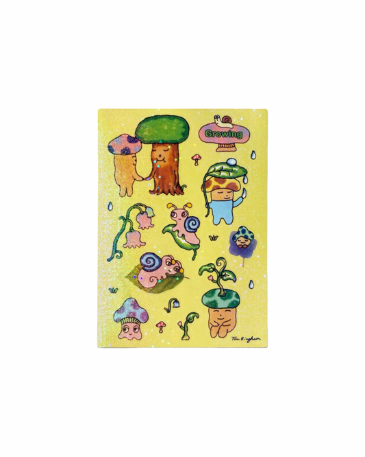 Growing A6 Stickers Sheet