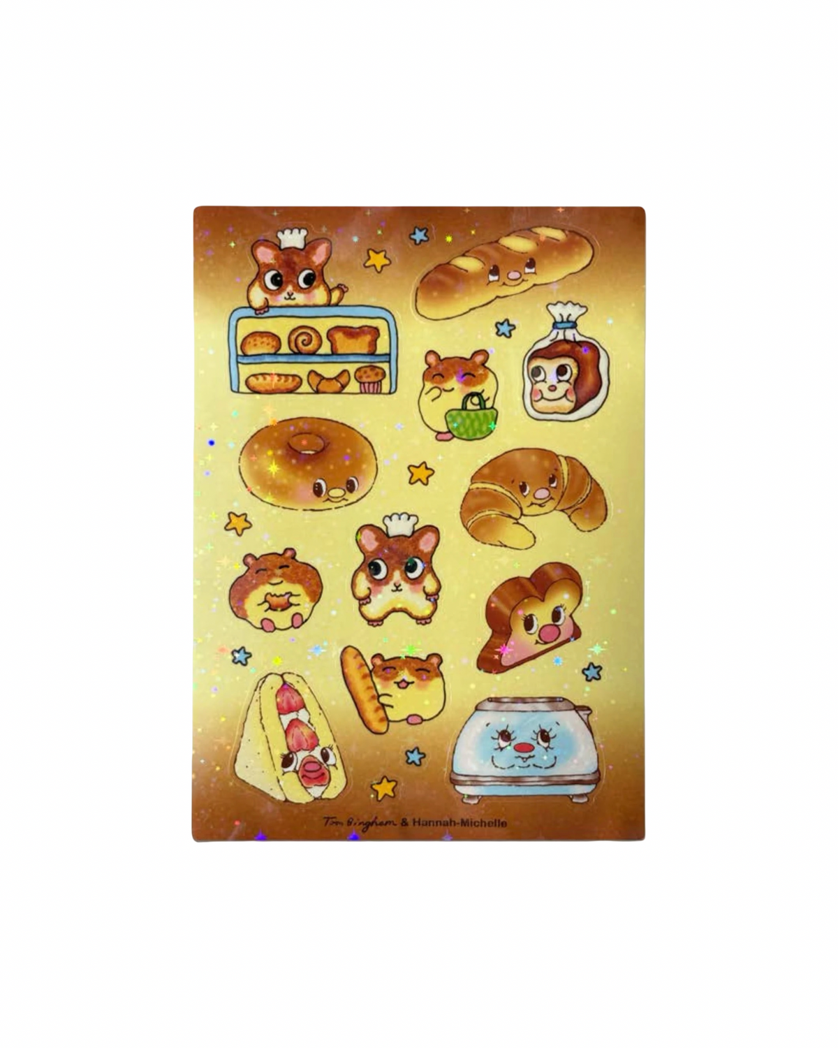 Baked Goods A5 Stickers Sheet