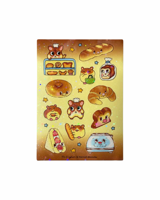 Baked Goods A5 Stickers Sheet