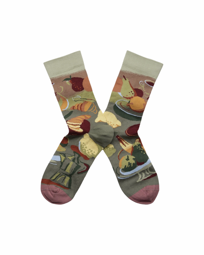 Verdigris Brunch Socks