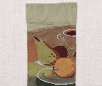 Verdigris Brunch Socks