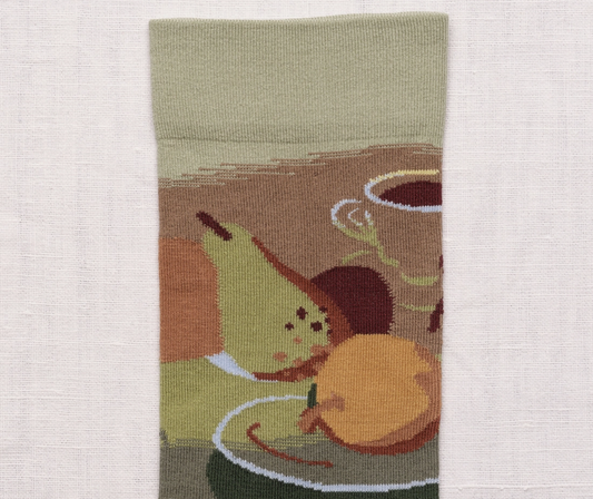 Verdigris Brunch Socks