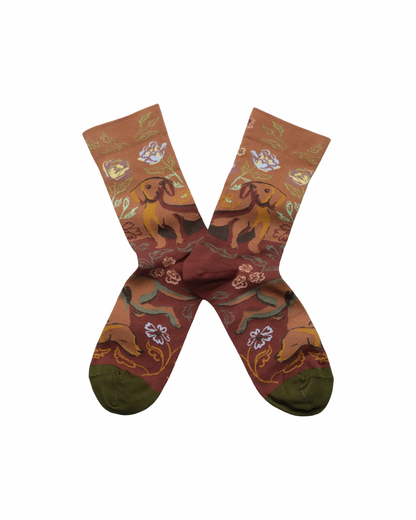 Caramel Dogs Socks