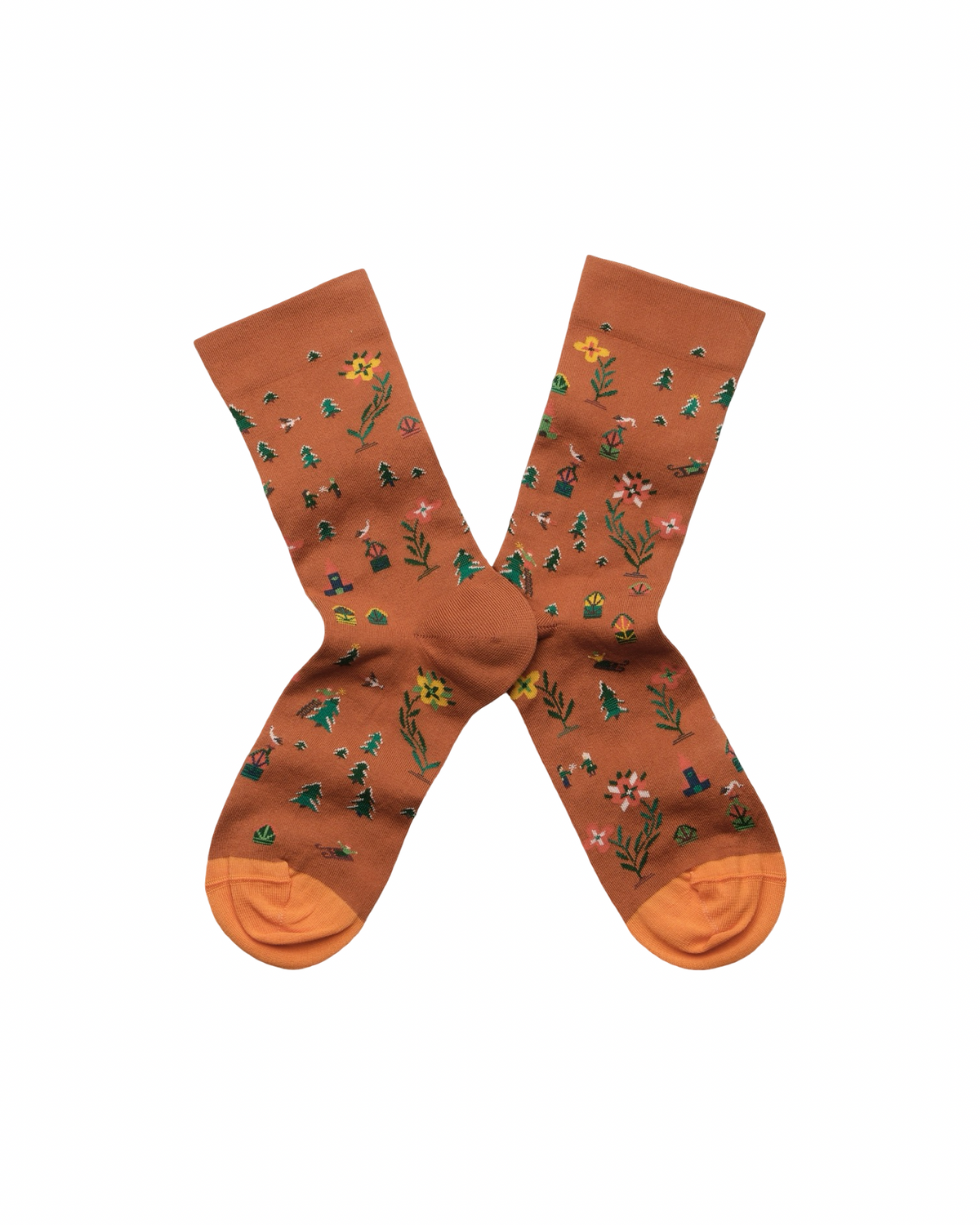 Cinnamon Seeded Socks