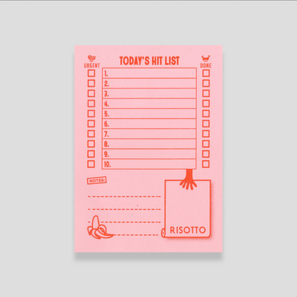 HIT LIST: To Do List Notepad