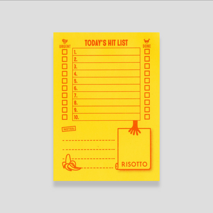 HIT LIST: To Do List Notepad
