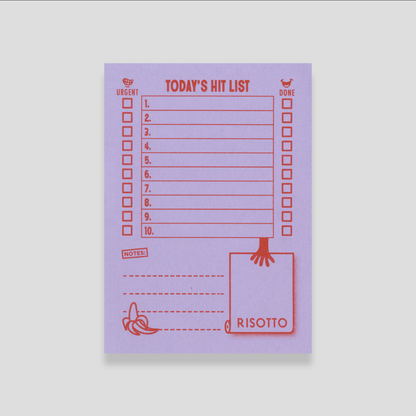 HIT LIST: To Do List Notepad
