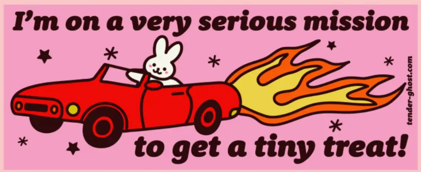 Tender Ghost Bumper Stickers