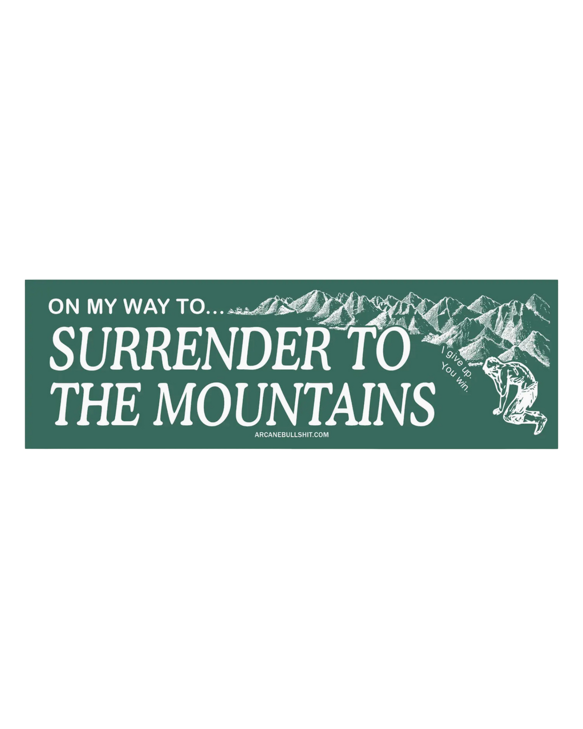 Arcane Bullshit Bumper Stickers