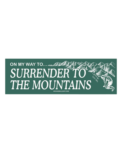 Arcane Bullshit Bumper Stickers