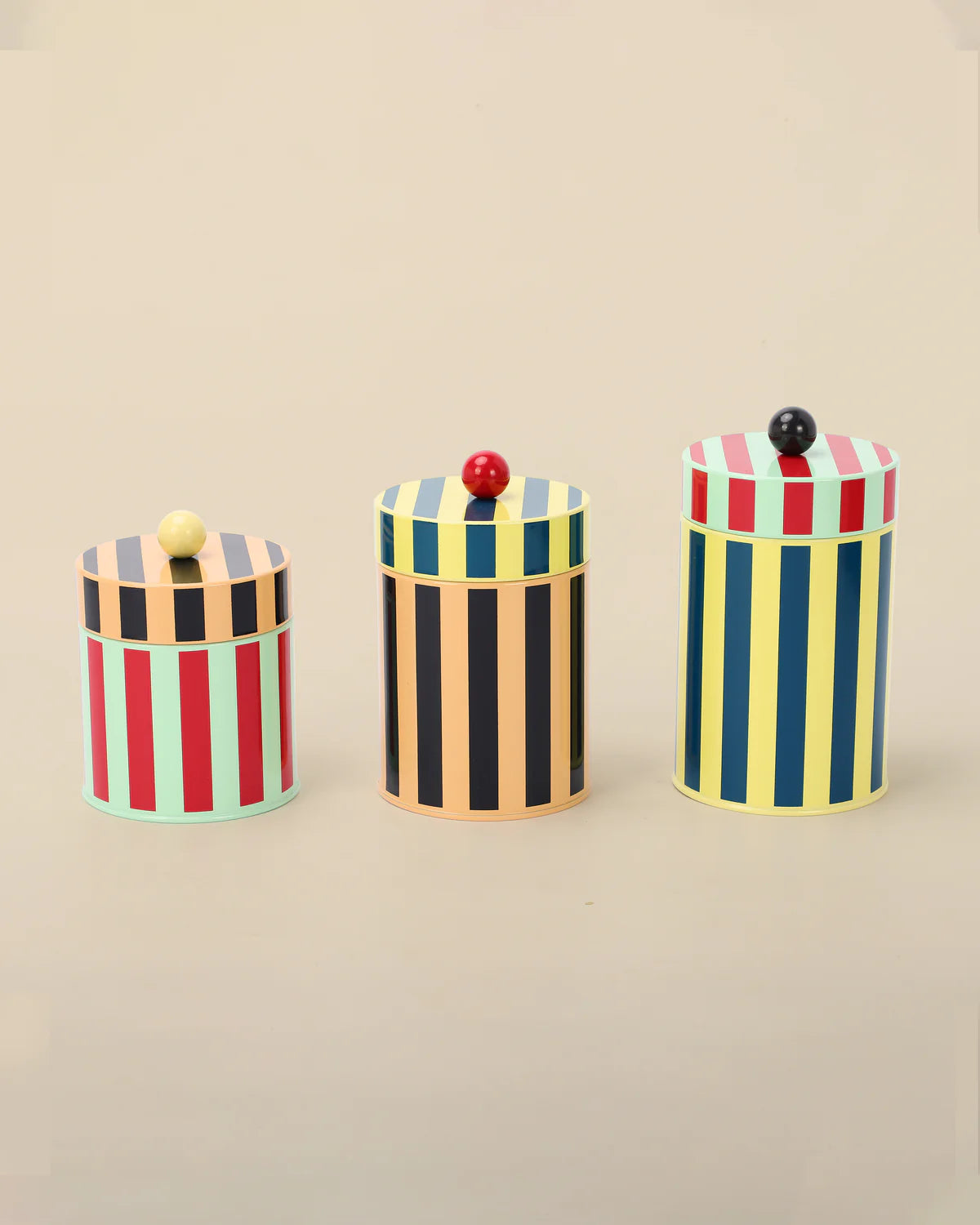 Dusen Dusen Stripe Canisters