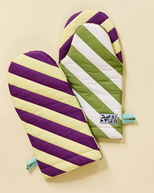 Sourdough  Stripe Oven Mitt