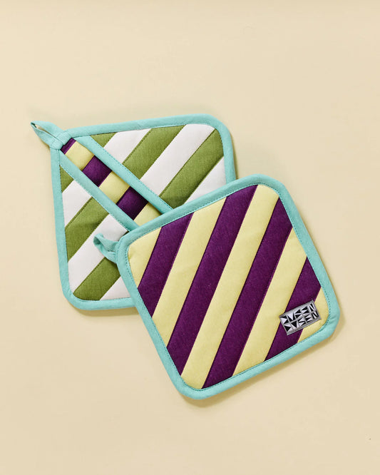 Sourdough Stripe Pocket Pot Holder