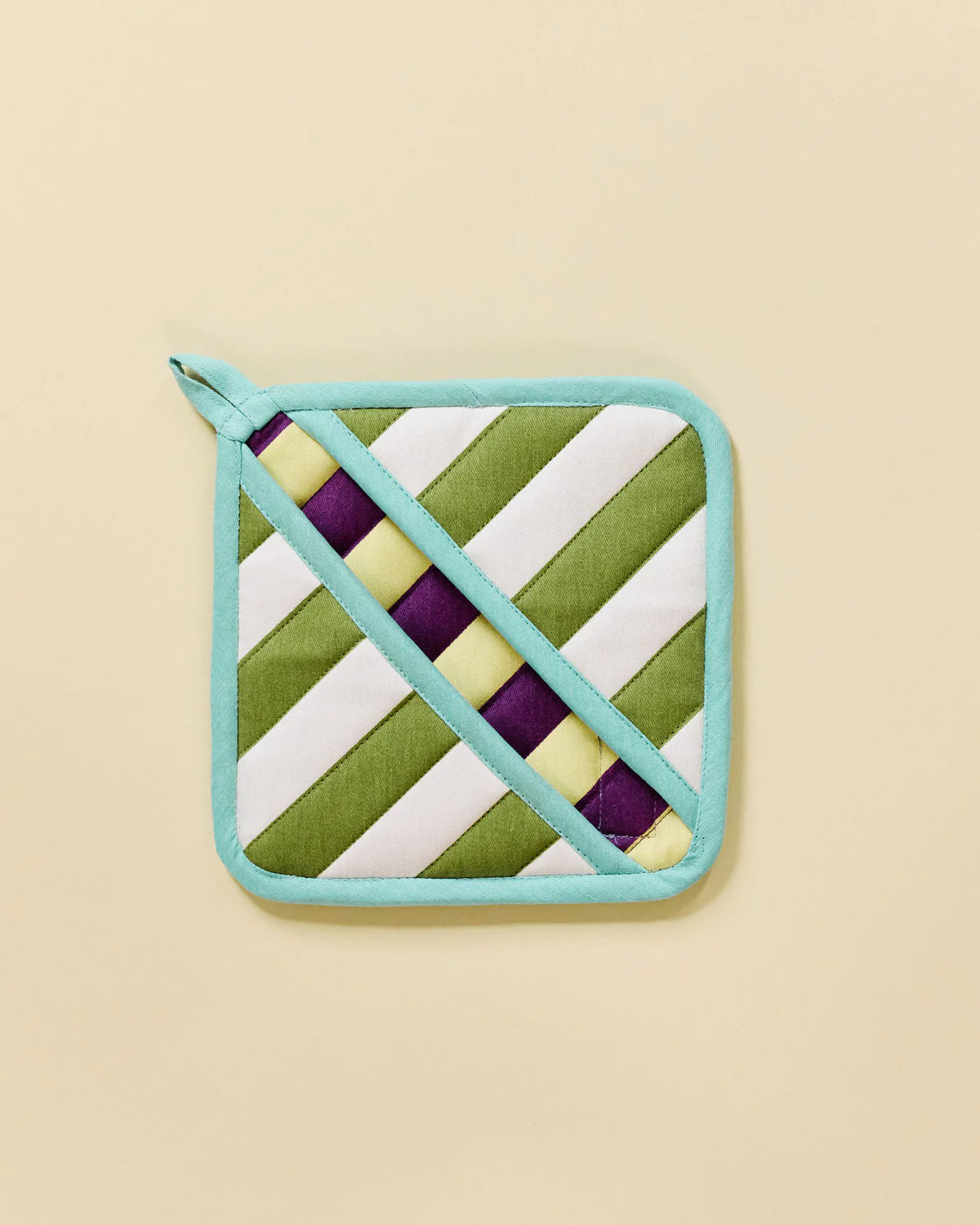 Sourdough Stripe Pocket Pot Holder