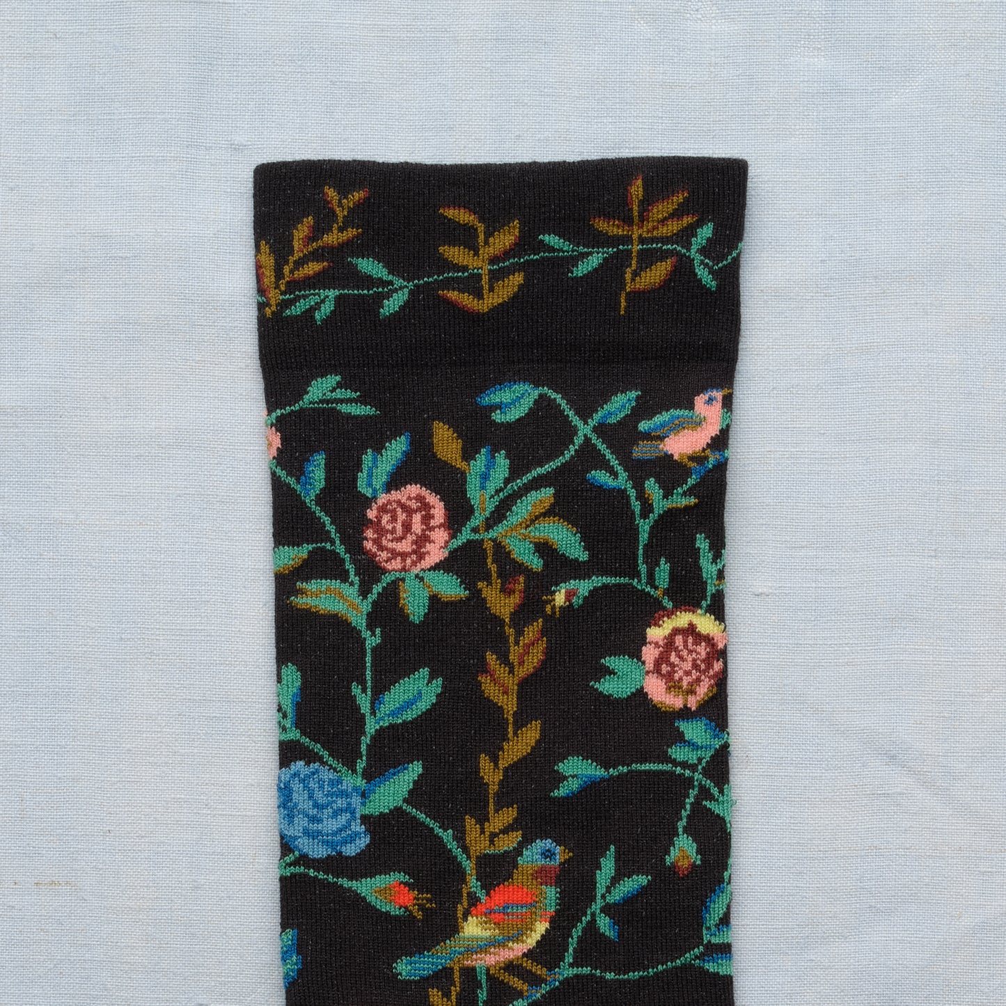 Flowers and Birds Socks