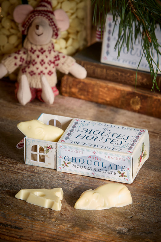 Mouse House - White Chocolate Mice & Cheese