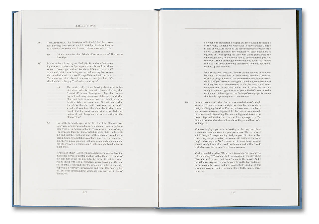 The Whale Screenplay Book