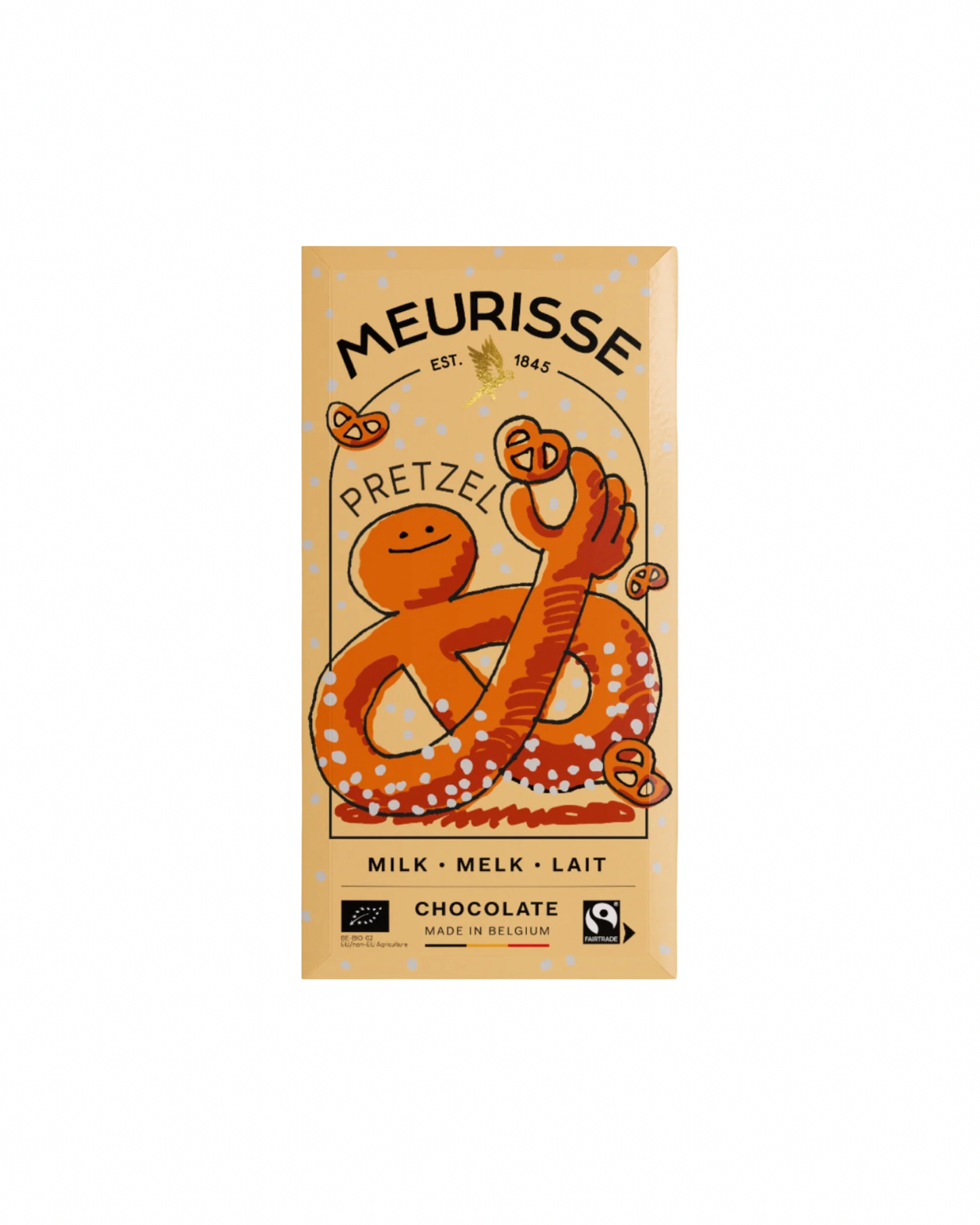 Milk Chocolate with Pretzels