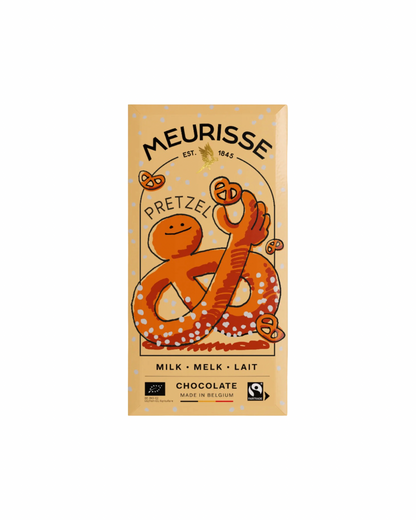 Milk Chocolate with Pretzels