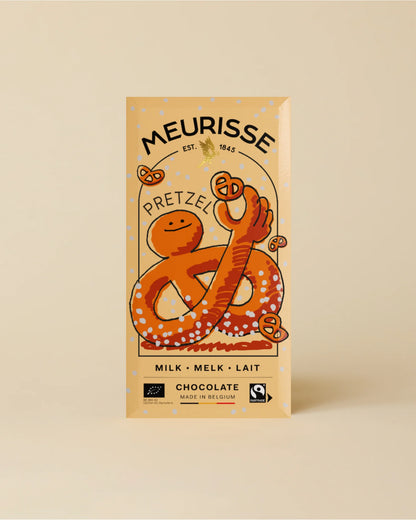 Milk Chocolate with Pretzels