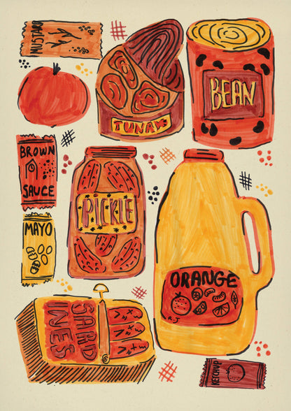 Brekkie A4 Print