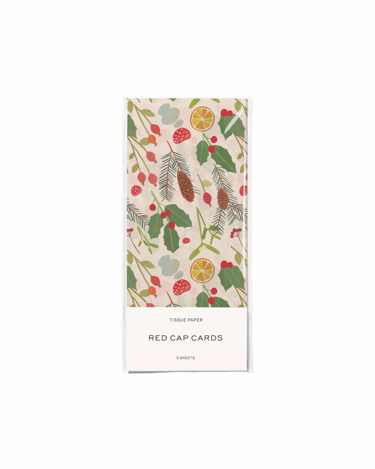Holiday Greens Tissue Paper