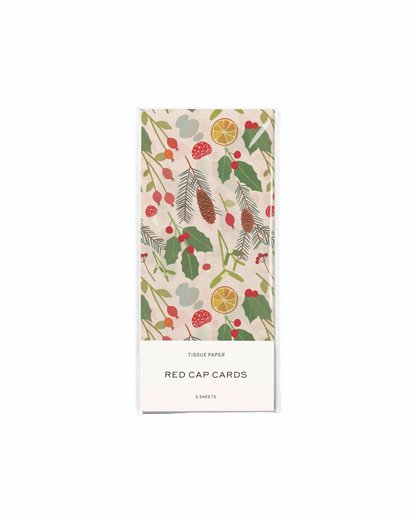 Holiday Greens Tissue Paper