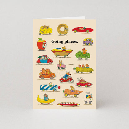 Going Places Richard Scarry Card