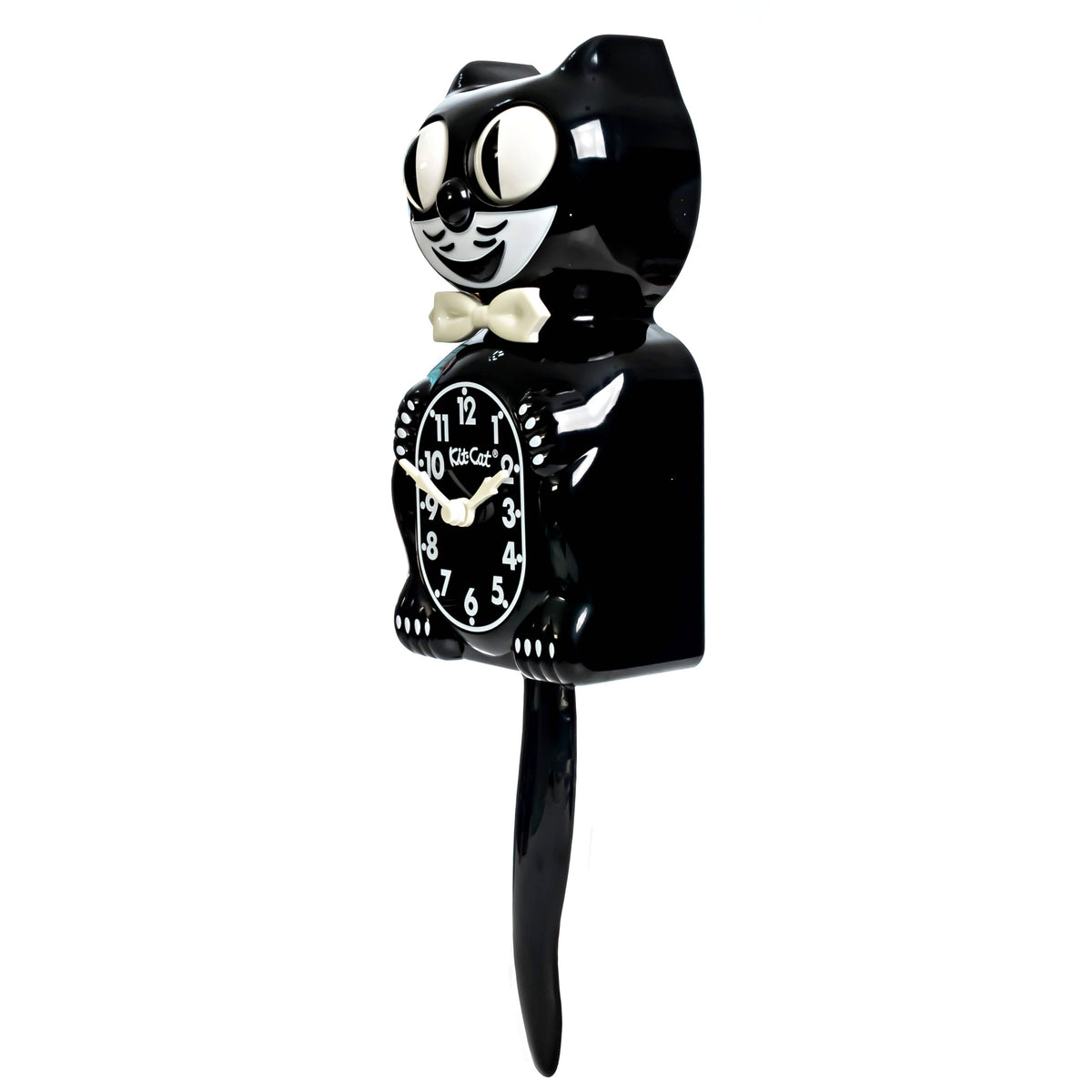 Classic Black Glow-In-The-Dark Kit-Cat Klock