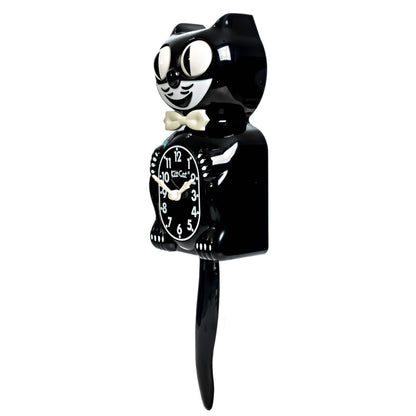 Classic Black Glow-In-The-Dark Kit-Cat Klock