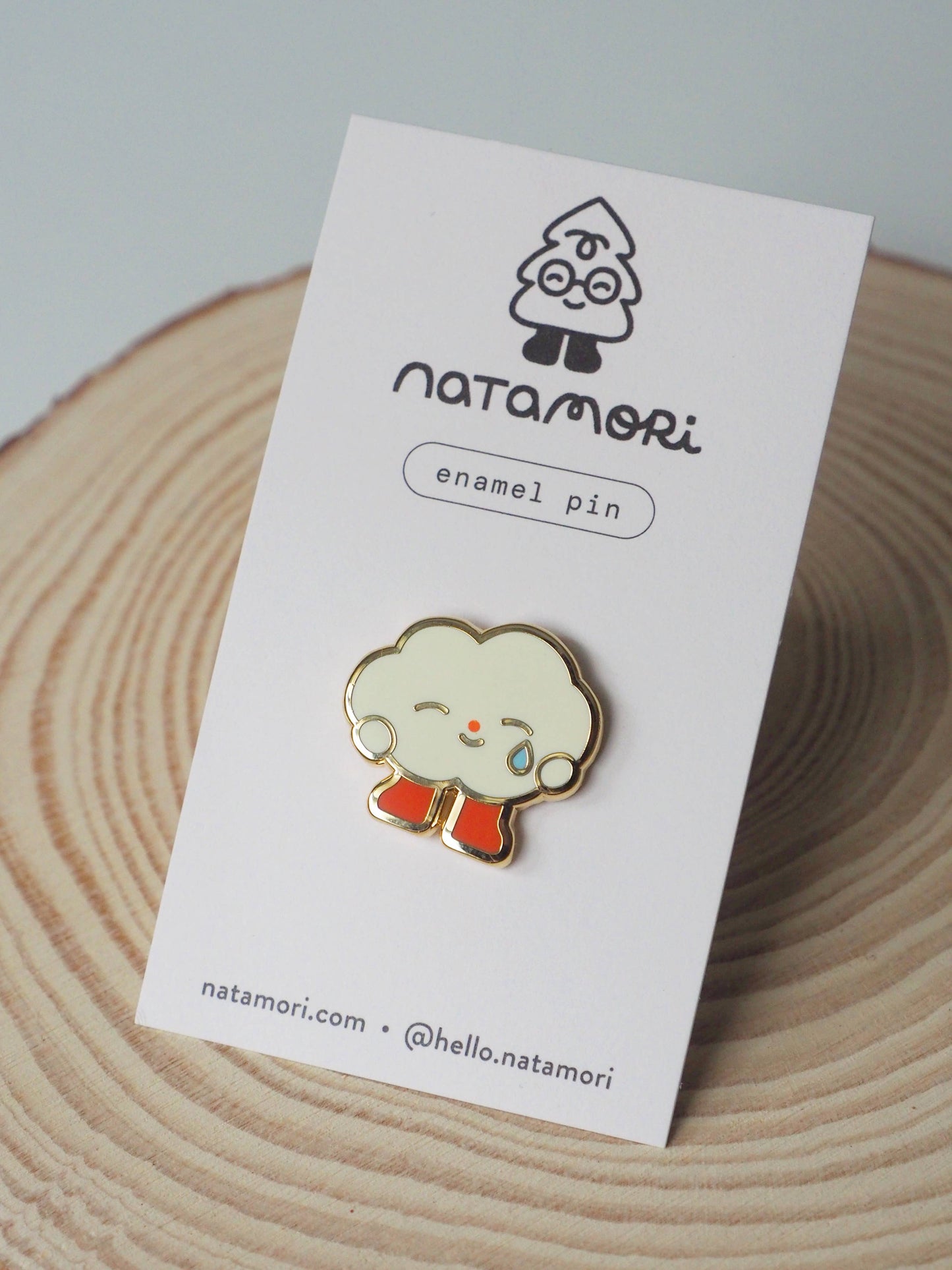 Cloud • enamel pin