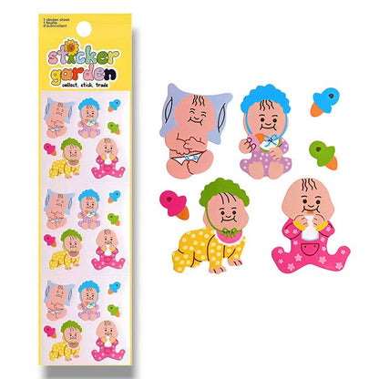 Glossy Babies Sticker Sheet