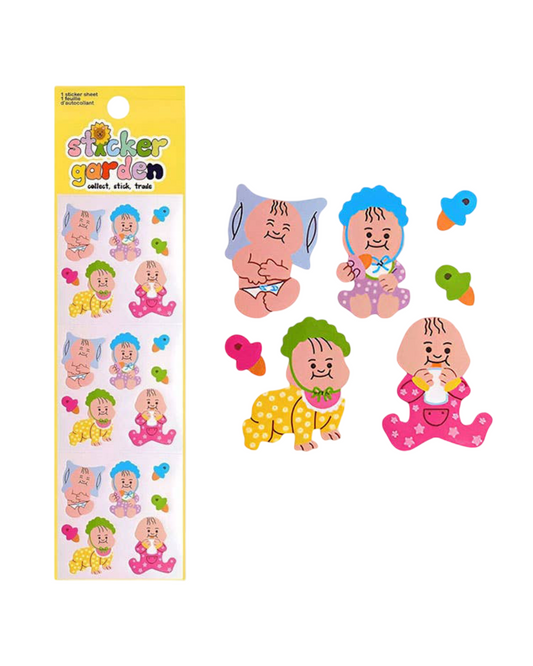 Glossy Babies Sticker Sheet