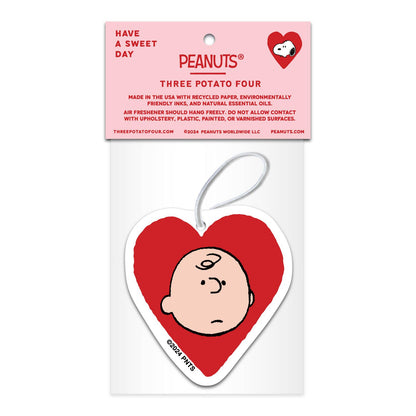 Peanuts Heart Air Freshener