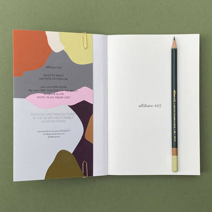Affiliate:107 Palette Art Multifunctional Notebook