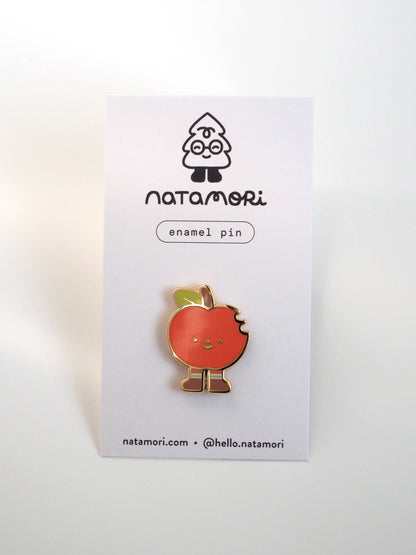 Apple • enamel pin