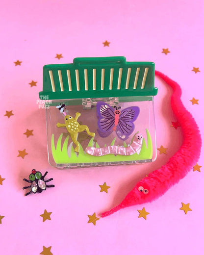 Bug Box Hair Claw