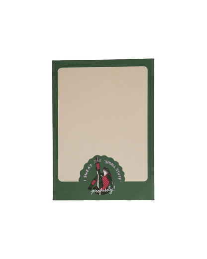 Sweat the Small Stuff Notepad