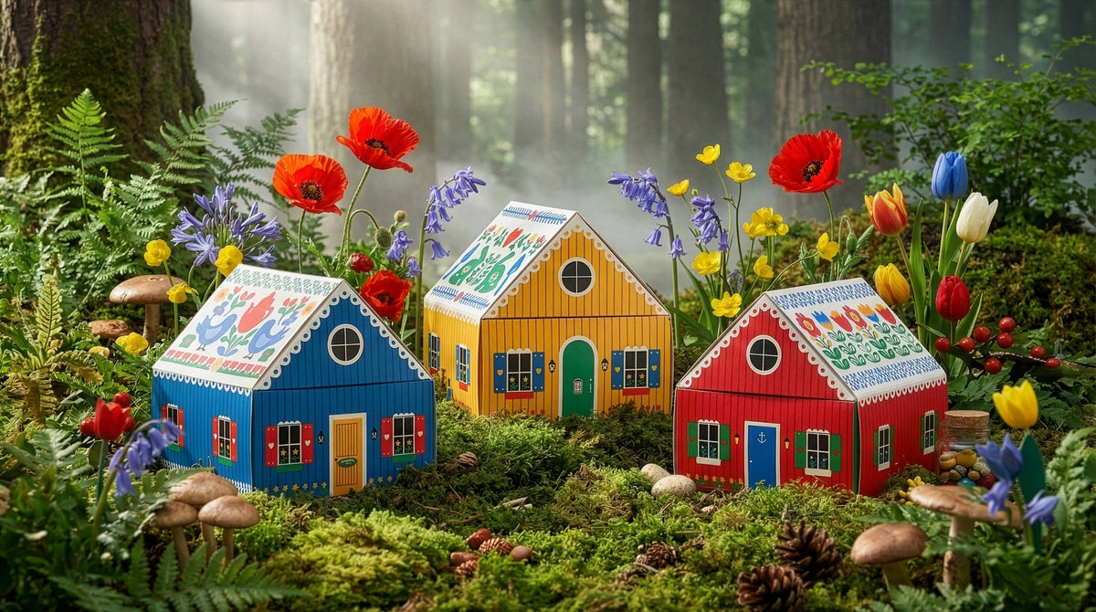 Swedish Dream® Yellow Matchbox Cottage
