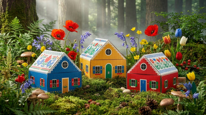 Swedish Dream® Blue Matchbox Cottage