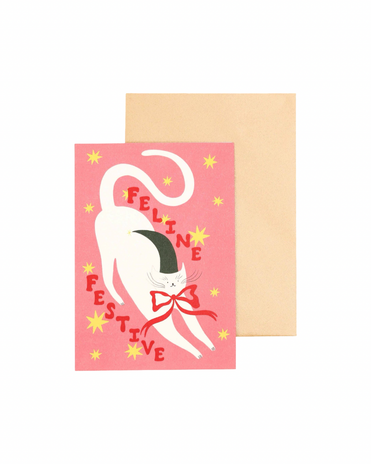 Feline Festive Christmas Card