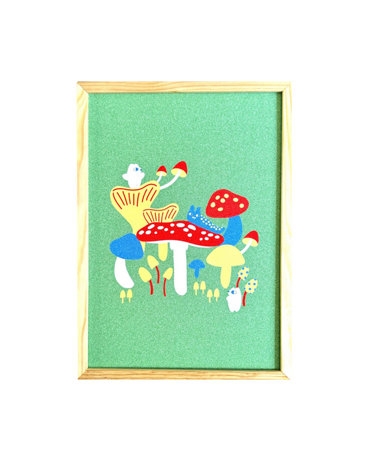 Toadstool A3 Print