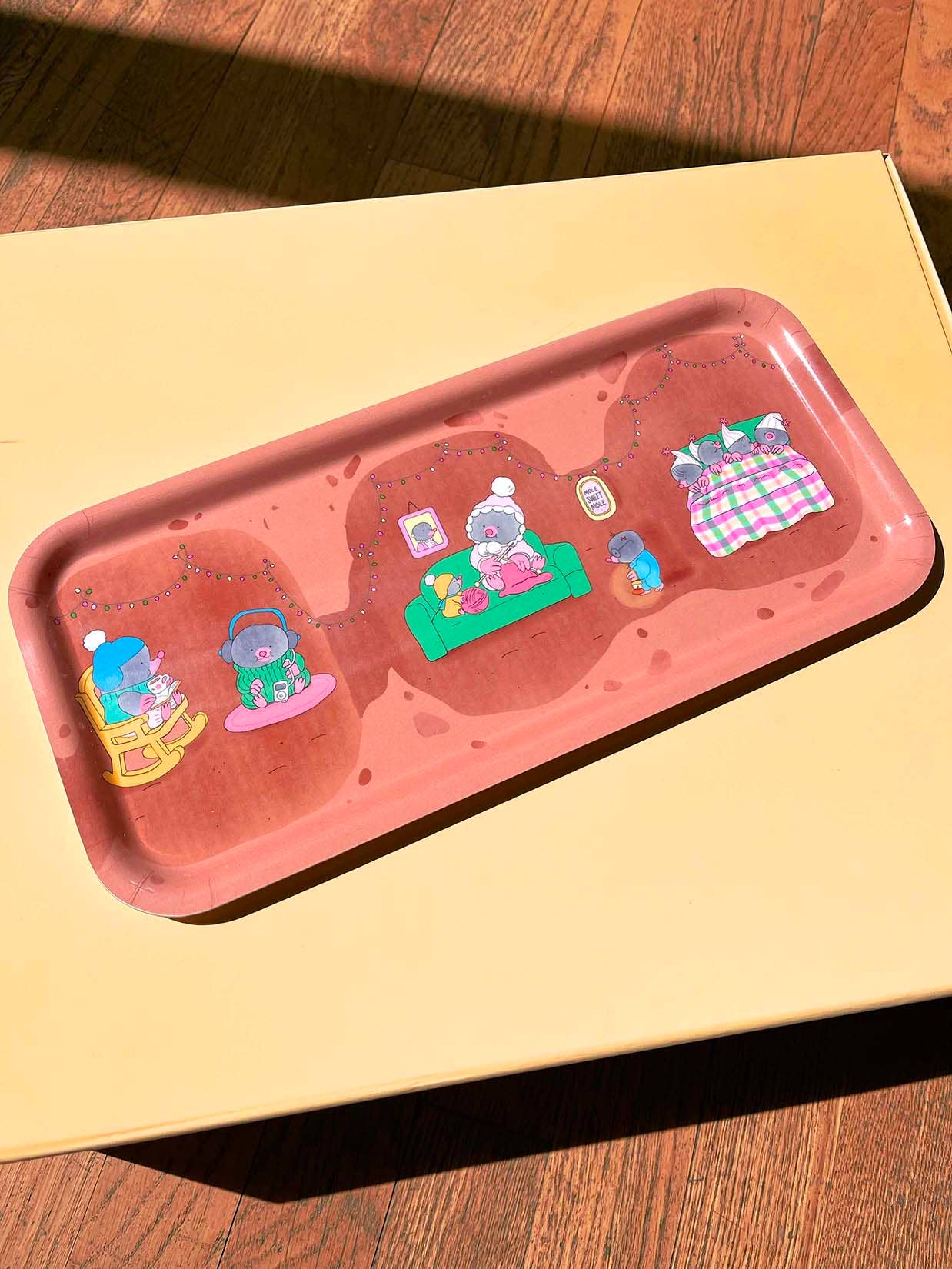 "Mole-idays" Catch-all tray