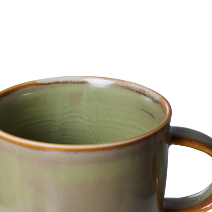 Moss Green Chef Ceramics Mug