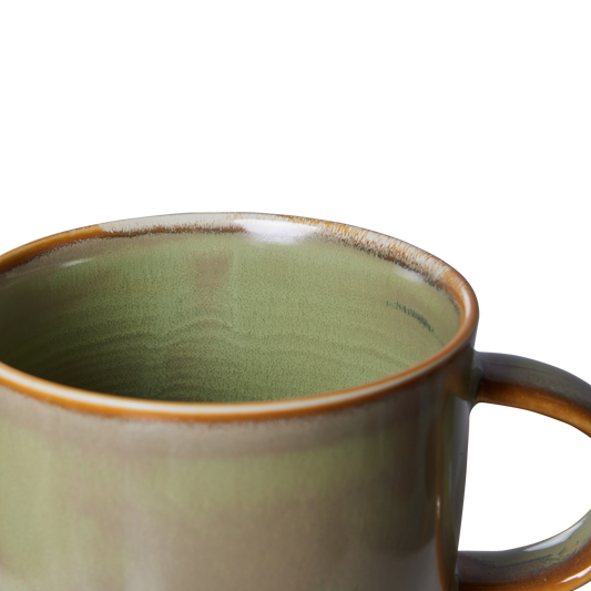 Moss Green Chef Ceramics Mug